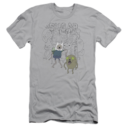 Adventure Time Sugar Zombies - Men's Slim Fit T-Shirt Men's Slim Fit T-Shirt Adventure Time   