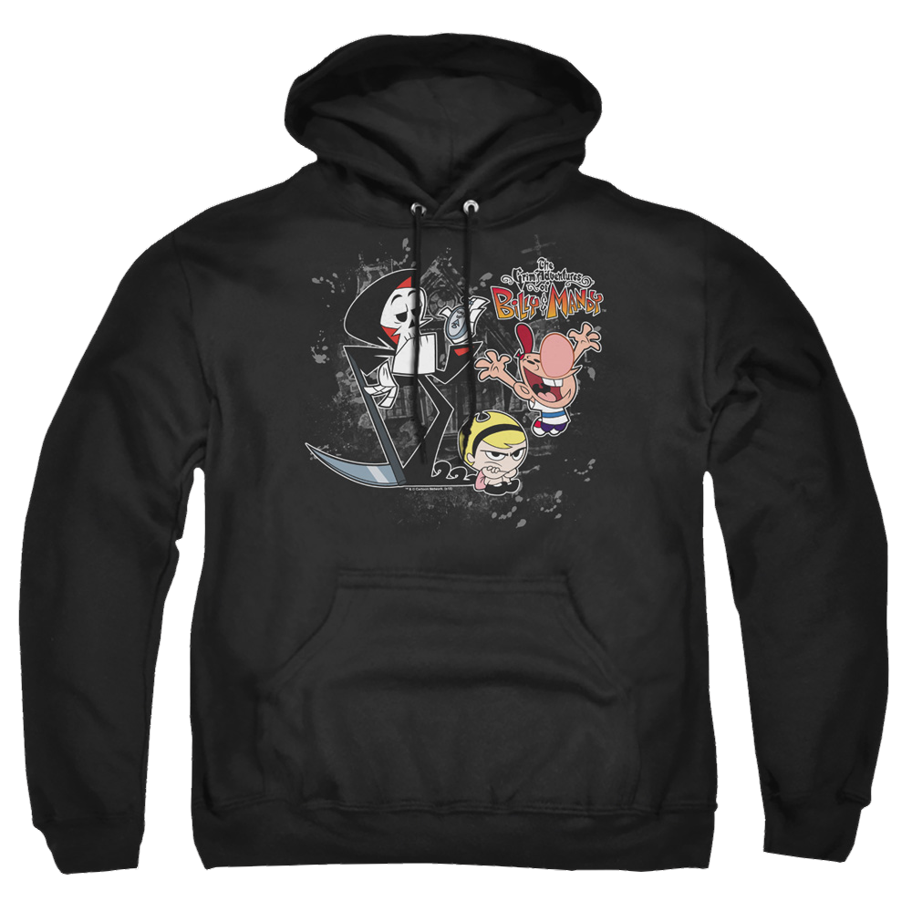 Grim Adventures of Billy & Mandy, The Splatter Cast - Pullover Hoodie Pullover Hoodie The Grim Adventures of Billy & Mandy   