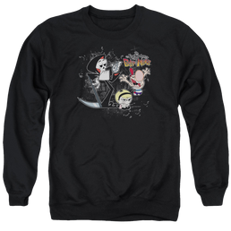 Grim Adventures of Billy & Mandy, The Splatter Cast - Men's Crewneck Sweatshirt Men's Crewneck Sweatshirt The Grim Adventures of Billy & Mandy   