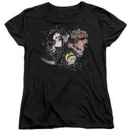 Grim Adventures of Billy & Mandy, The Splatter Cast - Women's T-Shirt Women's T-Shirt The Grim Adventures of Billy & Mandy   