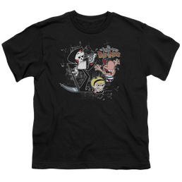 Grim Adventures of Billy & Mandy, The Splatter Cast - Youth T-Shirt Youth T-Shirt (Ages 8-12) The Grim Adventures of Billy & Mandy   