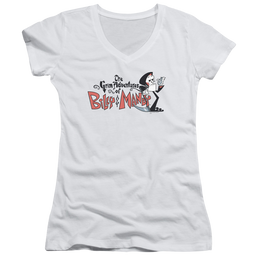 Grim Adventures of Billy & Mandy, The Logo - Juniors V-Neck T-Shirt Juniors V-Neck T-Shirt The Grim Adventures of Billy & Mandy   
