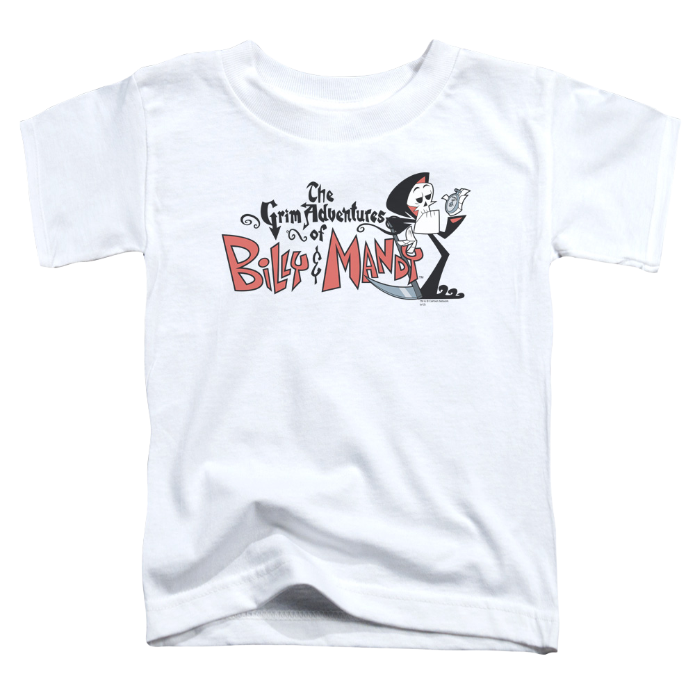 Grim Adventures of Billy & Mandy, The Logo - Kid's T-Shirt Kid's T-Shirt (Ages 4-7) The Grim Adventures of Billy & Mandy   