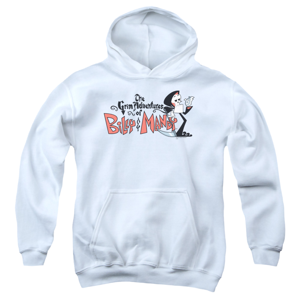 Grim Adventures of Billy & Mandy, The Logo - Youth Hoodie Youth Hoodie (Ages 8-12) The Grim Adventures of Billy & Mandy   