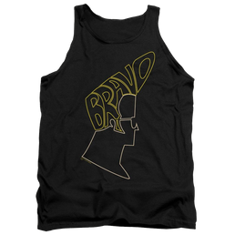 Johnny Bravo Bravo Hair Men's Tank Men's Tank Johnny Bravo   