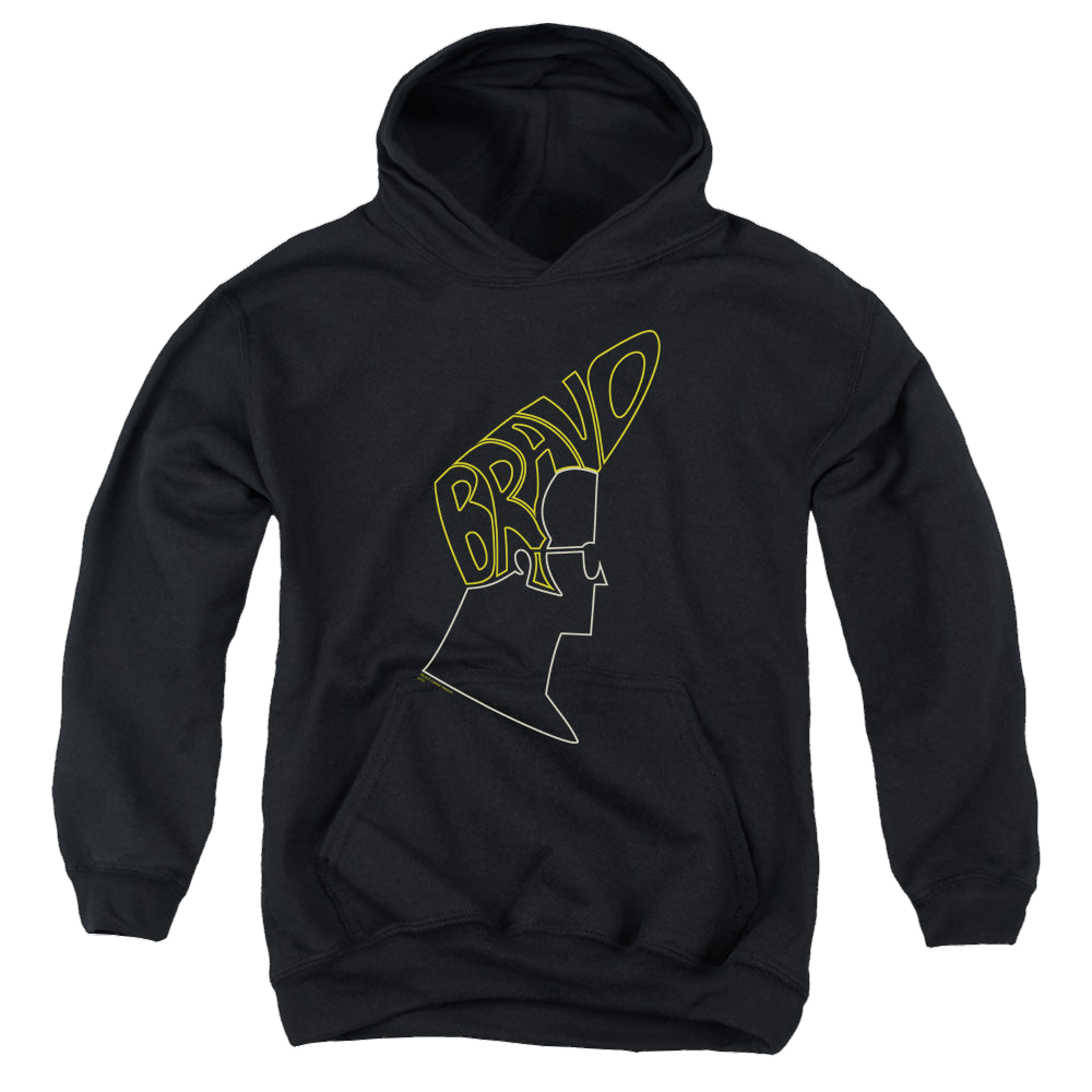 Johnny Bravo Bravo Hair - Youth Hoodie Youth Hoodie (Ages 8-12) Johnny Bravo   