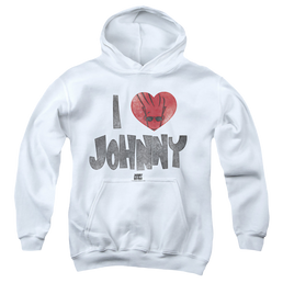 Johnny Bravo I Heart Johnny - Youth Hoodie Youth Hoodie (Ages 8-12) Johnny Bravo   