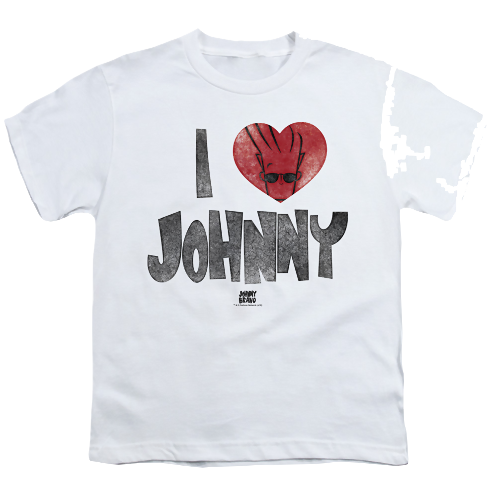 Johnny Bravo I Heart Johnny - Youth T-Shirt Youth T-Shirt (Ages 8-12) Johnny Bravo   