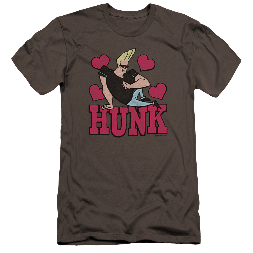 Johnny Bravo Hunk Men's Premium Slim Fit T-Shirt Men's Premium Slim Fit T-Shirt Johnny Bravo   