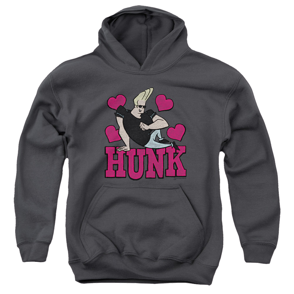 Johnny Bravo Hunk - Youth Hoodie Youth Hoodie (Ages 8-12) Johnny Bravo   