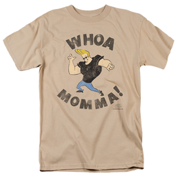 Johnny Bravo Whoa Momma - Men's Regular Fit T-Shirt Men's Regular Fit T-Shirt Johnny Bravo   