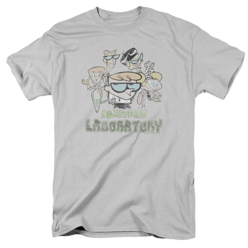 Dexter's Laboratory VINTAGE CAST - Men's Regular Fit T-Shirt Men's Regular Fit T-Shirt Dexter's Laboratory   