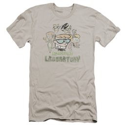 Dexter's Laboratory Vintage Cast - Men's Premium Slim Fit T-Shirt Men's Premium Slim Fit T-Shirt Dexter's Laboratory   