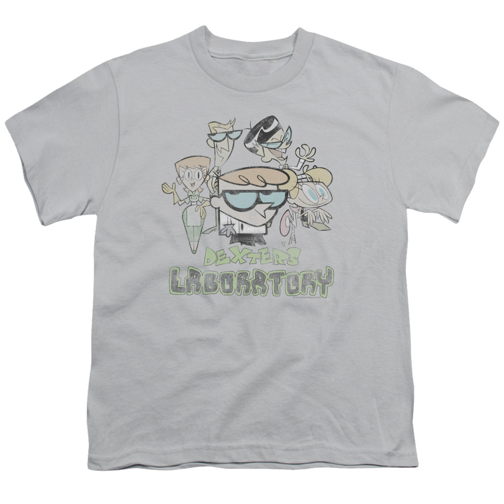 Dexter's Laboratory Vintage Cast - Youth T-Shirt Youth T-Shirt (Ages 8-12) Dexter's Laboratory   