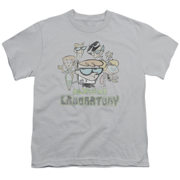 Dexter's Laboratory Vintage Cast - Youth T-Shirt Youth T-Shirt (Ages 8-12) Dexter's Laboratory   