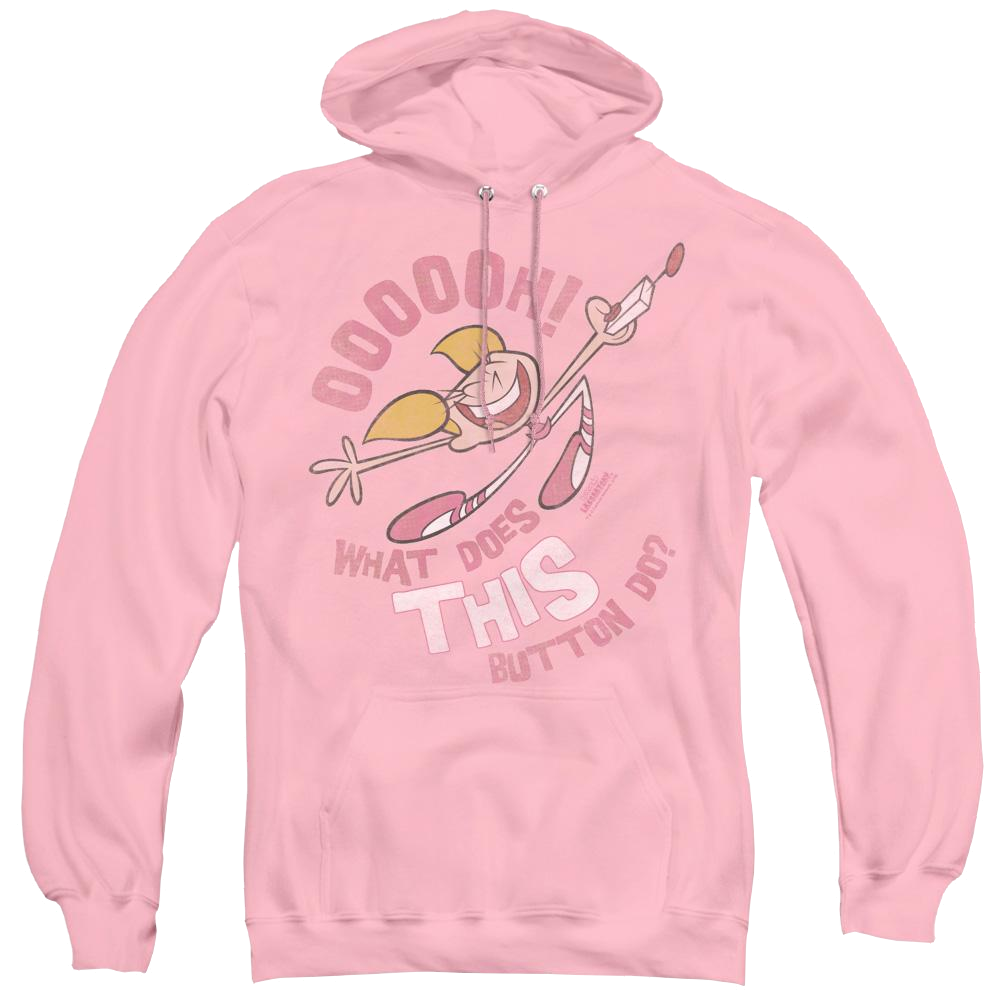 Dexter's Laboratory Button - Pullover Hoodie Pullover Hoodie Dexter's Laboratory   