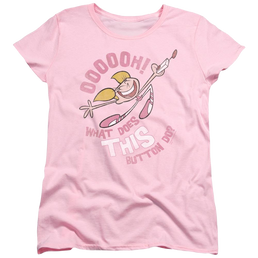 Dexter's Laboratory Button - Women's T-Shirt Women's T-Shirt Dexter's Laboratory   