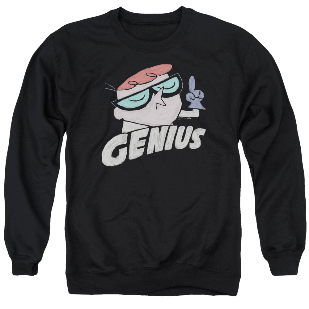 Dexter's Laboratory Genius - Men's Crewneck Sweatshirt Men's Crewneck Sweatshirt Dexter's Laboratory   