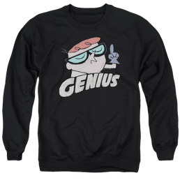 Dexter's Laboratory Genius - Men's Crewneck Sweatshirt Men's Crewneck Sweatshirt Dexter's Laboratory   