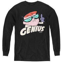 Dexter's Laboratory Genius - Youth Long Sleeve T-Shirt Youth Long Sleeve T-Shirt Dexter's Laboratory   