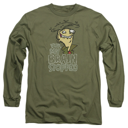 Ed, Edd n Eddy Brain Dead Ed - Men's Long Sleeve T-Shirt Men's Long Sleeve T-Shirt Ed, Edd n Eddy   