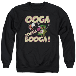 Courage Ooga Booga Booga - Men's Crewneck Sweatshirt Men's Crewneck Sweatshirt Courage the Cowardly Dog   