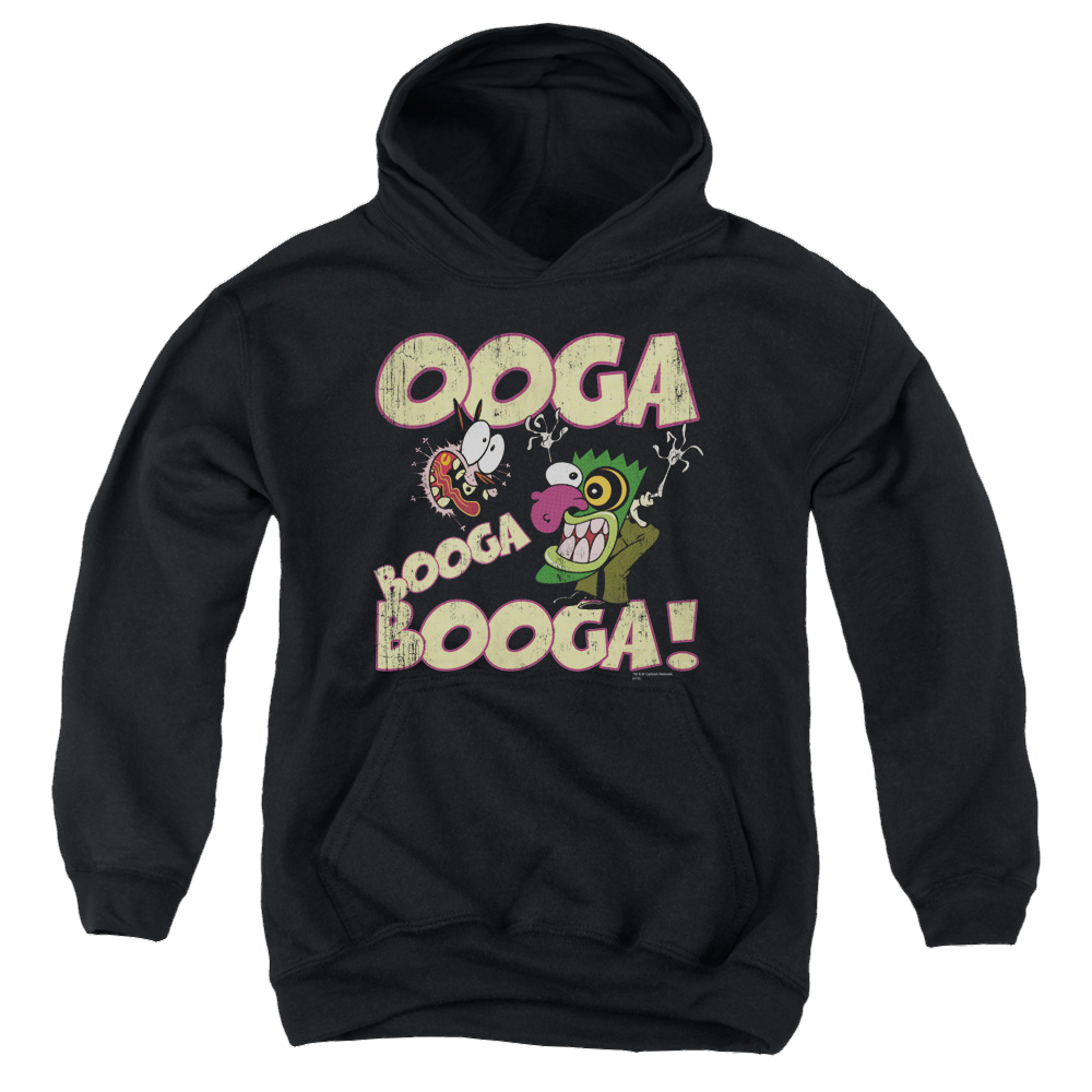 Courage the Cowardly Dog Ooga Booga Booga - Youth Hoodie Youth Hoodie (Ages 8-12) Courage the Cowardly Dog   