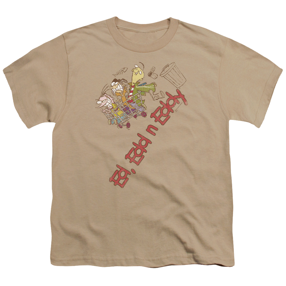 Ed, Edd n Eddy Downhill - Youth T-Shirt Youth T-Shirt (Ages 8-12) Ed, Edd n Eddy   