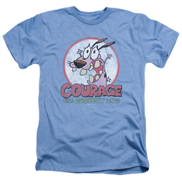 Courage The Cowardly Dog Vintage Courage - Men's Heather T-Shirt Men's Heather T-Shirt Courage the Cowardly Dog   