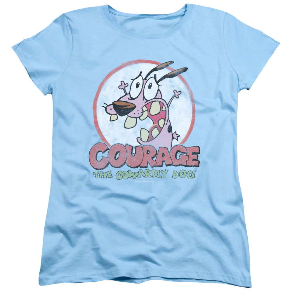Courage The Cowardly Dog Vintage Courage - Women's T-Shirt Women's T-Shirt Courage the Cowardly Dog   
