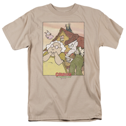 Courage the Cowardly Dog Gothic Courage - Men's Regular Fit T-Shirt Men's Regular Fit T-Shirt Courage the Cowardly Dog   