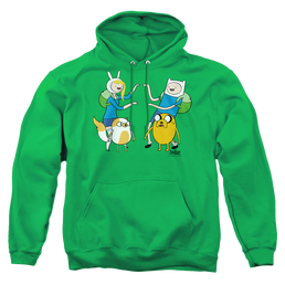Adventure Time Meet Up - Pullover Hoodie Pullover Hoodie Adventure Time   