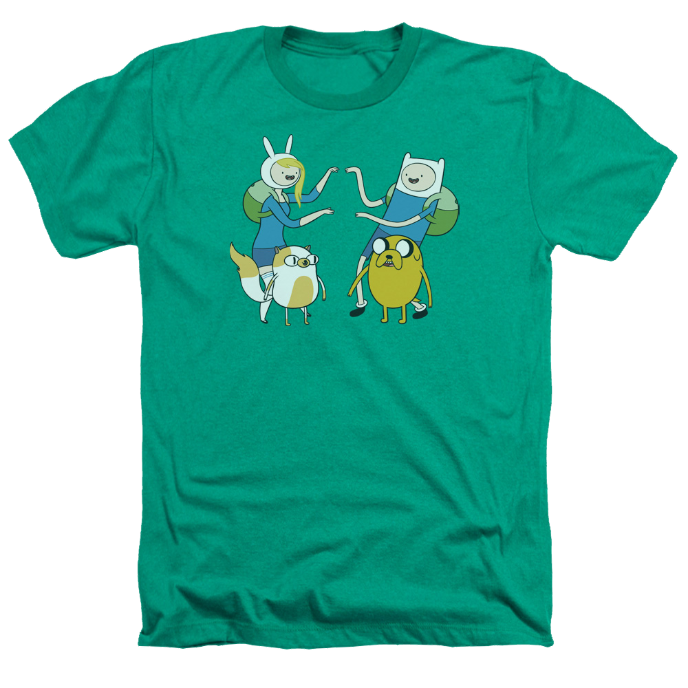 Adventure Time Meet Up - Men's Heather T-Shirt Men's Heather T-Shirt Adventure Time   