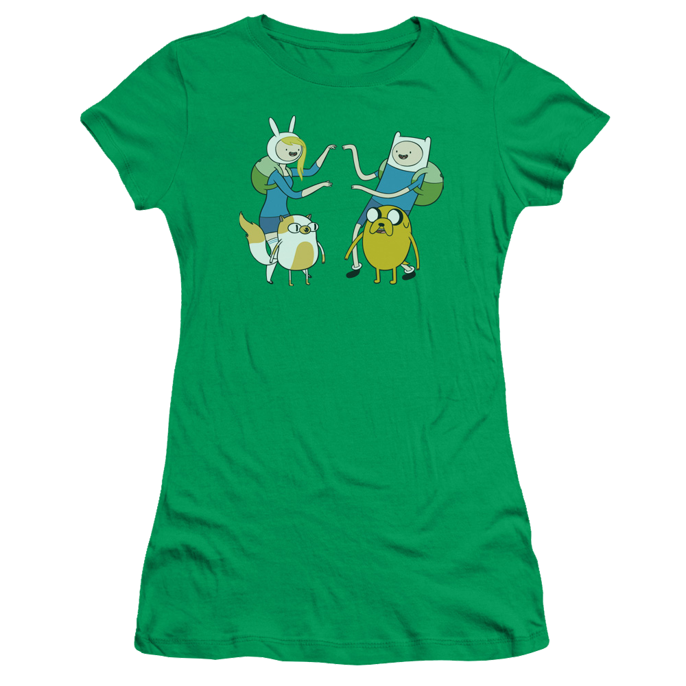 Adventure Time Meet Up - Juniors T-Shirt Juniors T-Shirt Adventure Time   