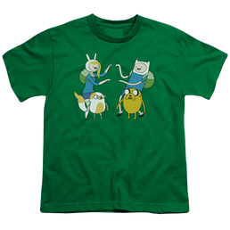 Adventure Time Meet Up - Youth T-Shirt Youth T-Shirt (Ages 8-12) Adventure Time   
