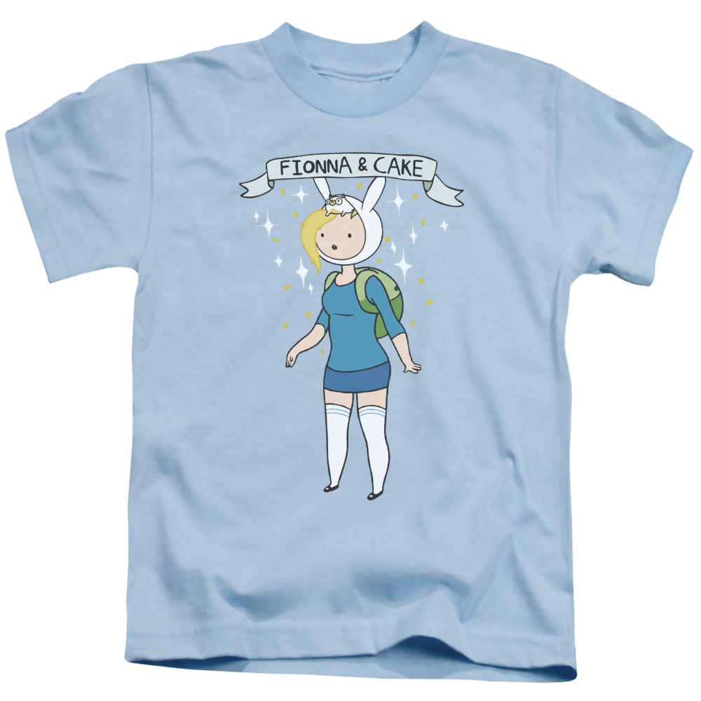 Adventure Time Fionna & Cake - Kid's T-Shirt Kid's T-Shirt (Ages 4-7) Adventure Time   