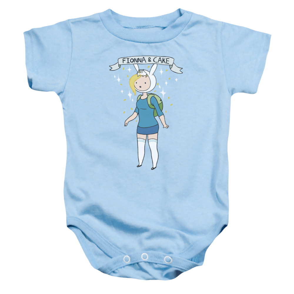 Adventure Time Fionna & Cake - Baby Bodysuit Baby Bodysuit Adventure Time   