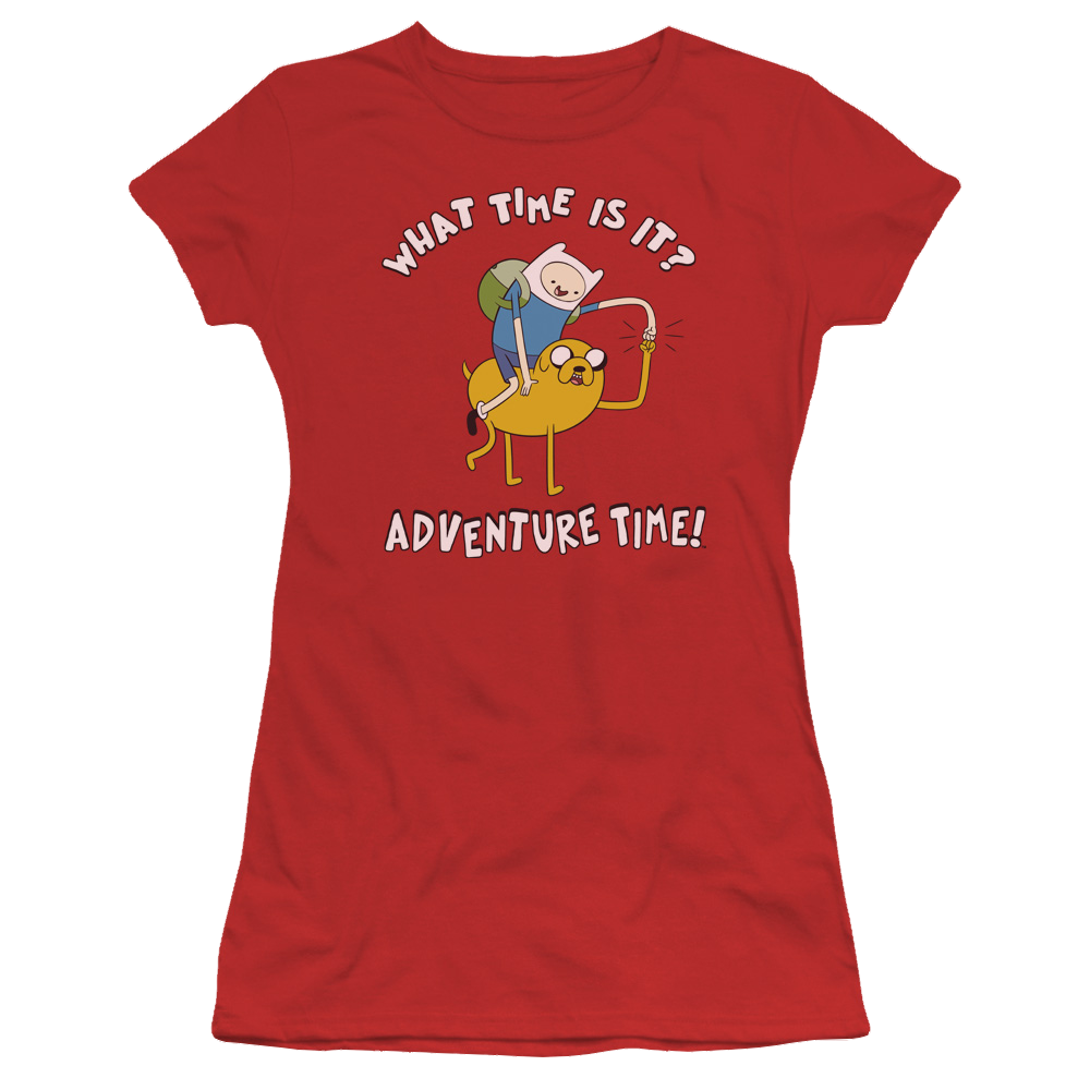 Adventure Time Ride Bump - Juniors T-Shirt Juniors T-Shirt Adventure Time   