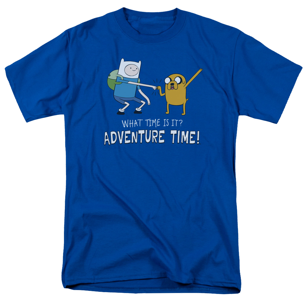 Adventure Time Fist Bump - Men's Regular Fit T-Shirt Men's Regular Fit T-Shirt Adventure Time   