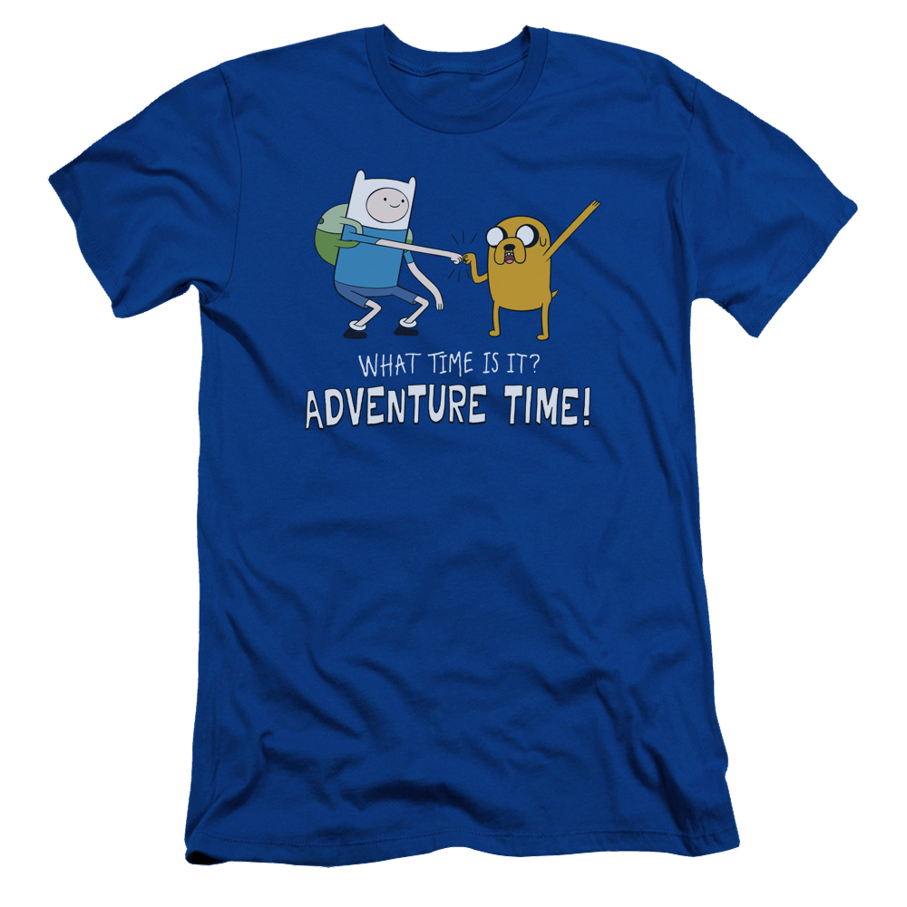 Adventure Time Fist Bump - Men's Slim Fit T-Shirt Men's Slim Fit T-Shirt Adventure Time   