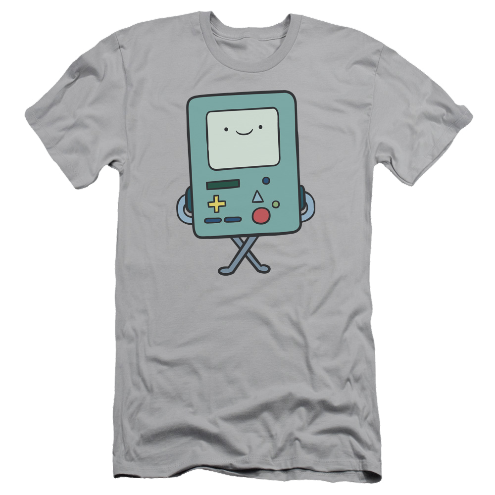 Adventure Time Bmo - Men's Slim Fit T-Shirt Men's Slim Fit T-Shirt Adventure Time   