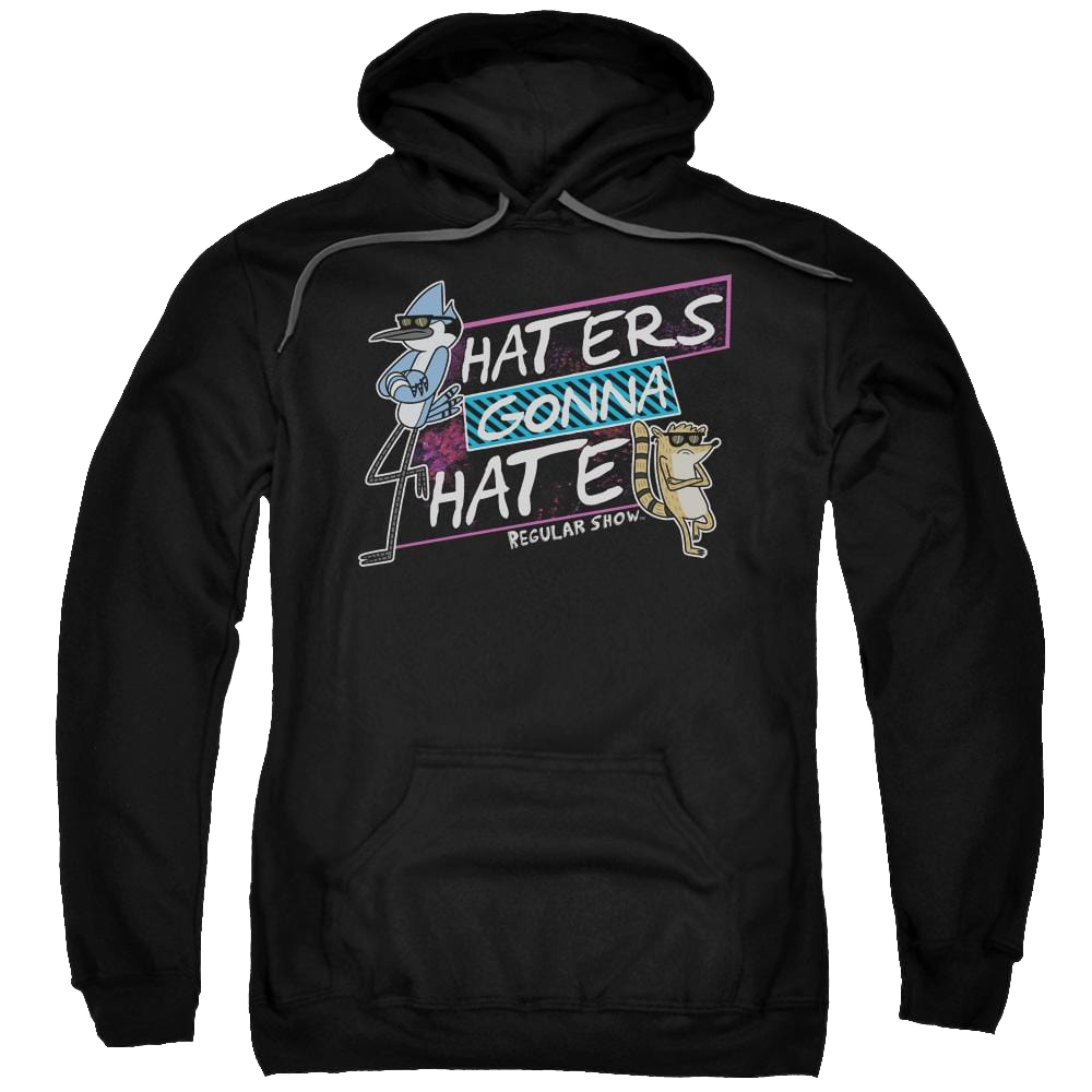 Regular Show Haters Gonna Hate Pullover Hoodie Pullover Hoodie The Regular Show   
