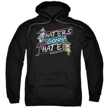 Regular Show Haters Gonna Hate Pullover Hoodie Pullover Hoodie The Regular Show   