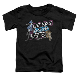 Regular Show, The Haters Gonna Hate - Toddler T-Shirt Toddler T-Shirt The Regular Show   