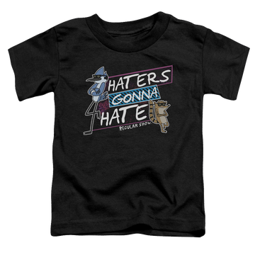 Regular Show, The Haters Gonna Hate - Toddler T-Shirt Toddler T-Shirt The Regular Show   