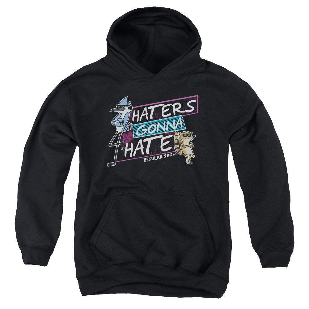 Regular Show, The Haters Gonna Hate - Youth Hoodie Youth Hoodie (Ages 8-12) The Regular Show   