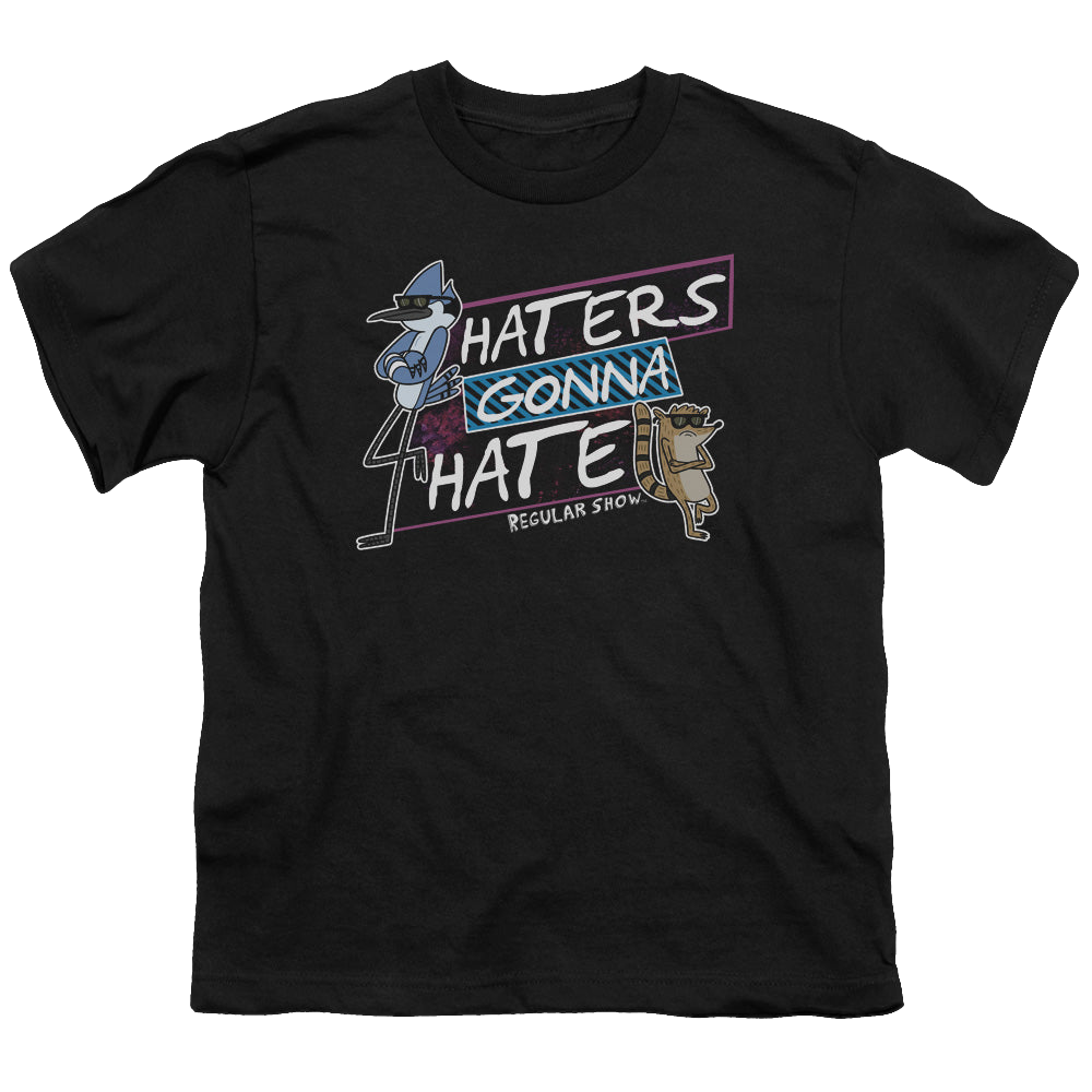 Regular Show, The Haters Gonna Hate - Youth T-Shirt Youth T-Shirt (Ages 8-12) The Regular Show   