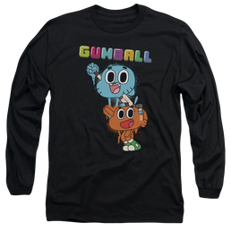 The Amazing World Of Gumball Gumball Spray Men's Long Sleeve T-Shirt Men's Long Sleeve T-Shirt The Amazing World Of Gumball   