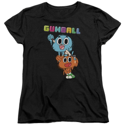 The Amazing World Of Gumball Gumball Spray Women's T-Shirt Women's T-Shirt The Amazing World Of Gumball   