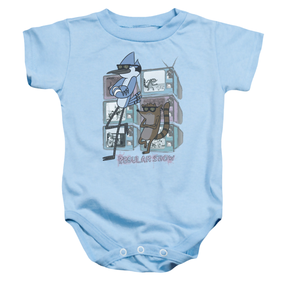 Regular Show, The Tv Too Cool - Baby Bodysuit Baby Bodysuit The Regular Show   